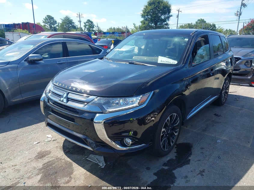 Vin: ja4j24a52jz031421, lot: 46298603, mitsubishi outlander phev sel 20182
