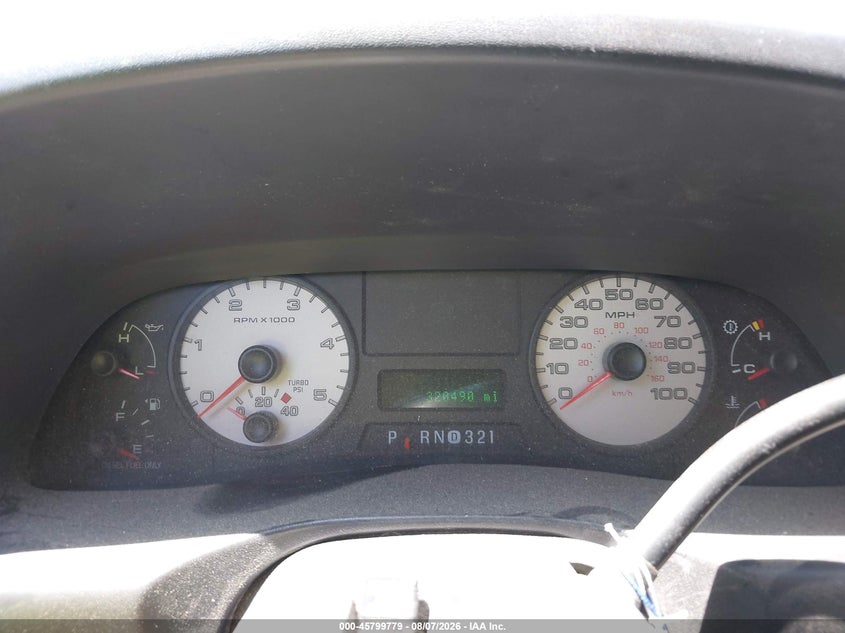 2005 FORD F250 PICKUP 6.0L V-8 DI, TURBO, 325HP