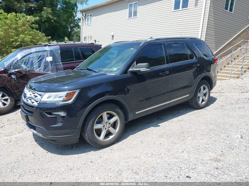 Vin: 1fm5k7dh2kgb51484, lot: 46298624, ford explorer xlt 20192