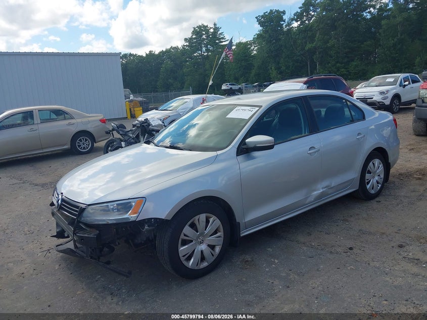 Vin: 3vwdp7aj1cm351172, lot: 46298625, volkswagen jetta 2.5l se 20122