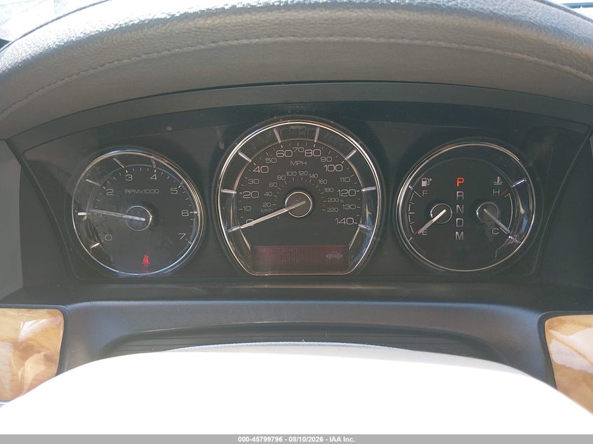 2010 LINCOLN MKS auction photo 7