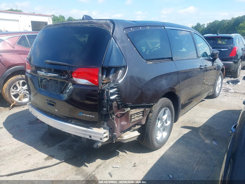Vin: 2c4rc1h74jr155485, lot: 46298635, chrysler pacifica hybrid touring plus 20184