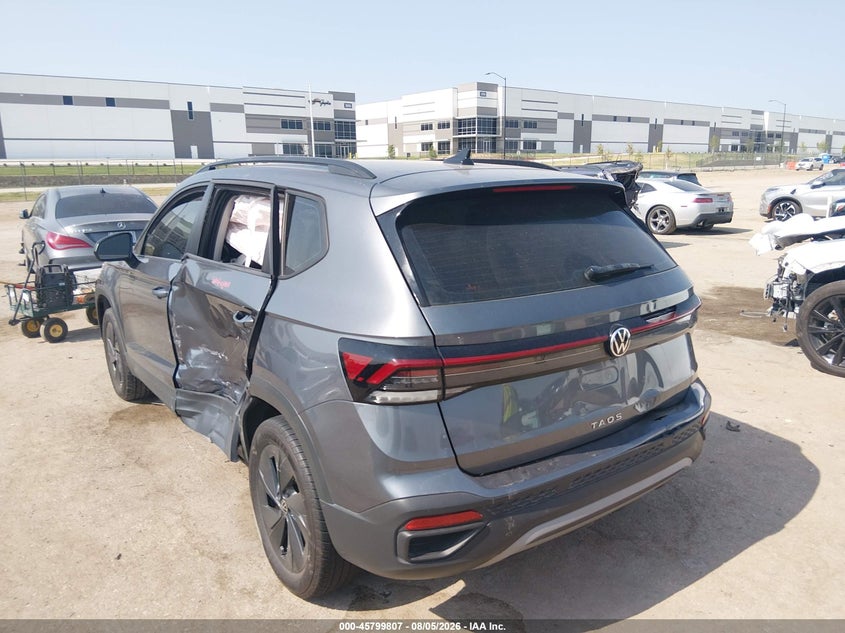 Vin: 3vv5c7b27sm014547, lot: 46298638, volkswagen taos 1.5t s 20253