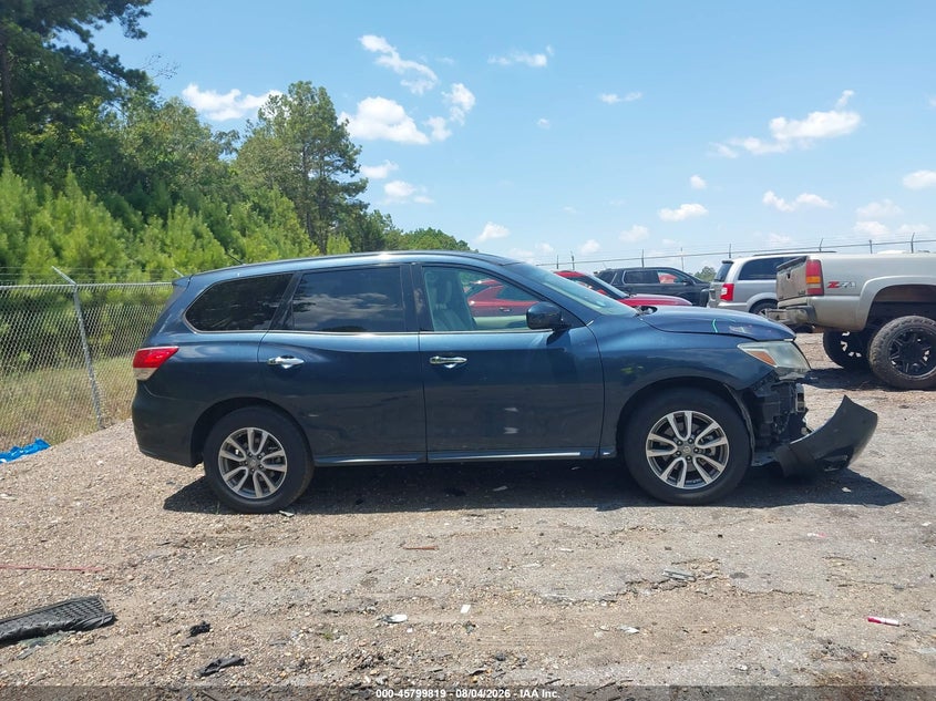 2013 NISSAN PATHFINDER SPORT UTILITY VEHICLE 3.5L V-6 DOHC, VVT, 260HP