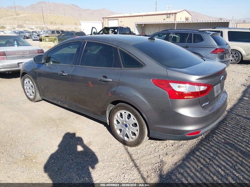 Vin: 1fahp3f27cl456935, lot: 46298652, ford focus se 20123