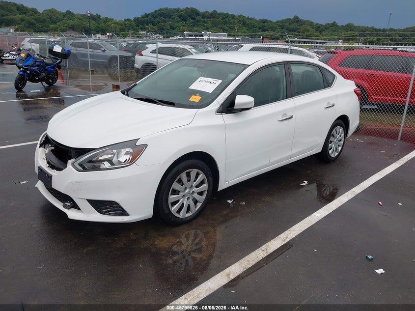 Vin: 3n1ab7ap0ky340909, lot: 46298657, nissan sentra s 20192