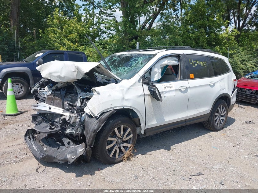Vin: 5fnyf6h54mb032655, lot: 46298666, honda pilot awd ex-l 20212