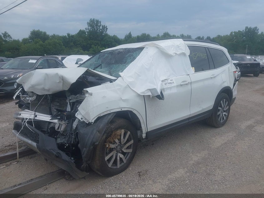 Vin: 5fnyf6h54mb032655, lot: 46298666, honda pilot awd ex-l 20212