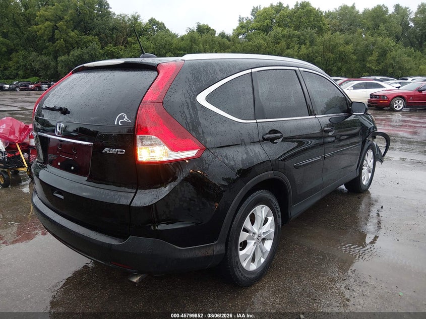 Vin: 2hkrm4h75dh607024, lot: 46298683, honda cr-v ex-l 20134