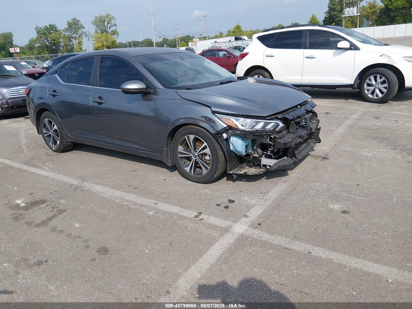 Vin: 3n1ab8cv5py244783, lot: 46298699, nissan sentra sv xtronic cvt 2023 img_1