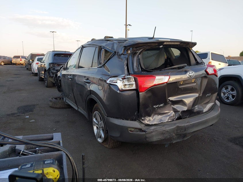 Vin: 2t3wfrev8fw197795, lot: 46298704, toyota rav4 xle 20153