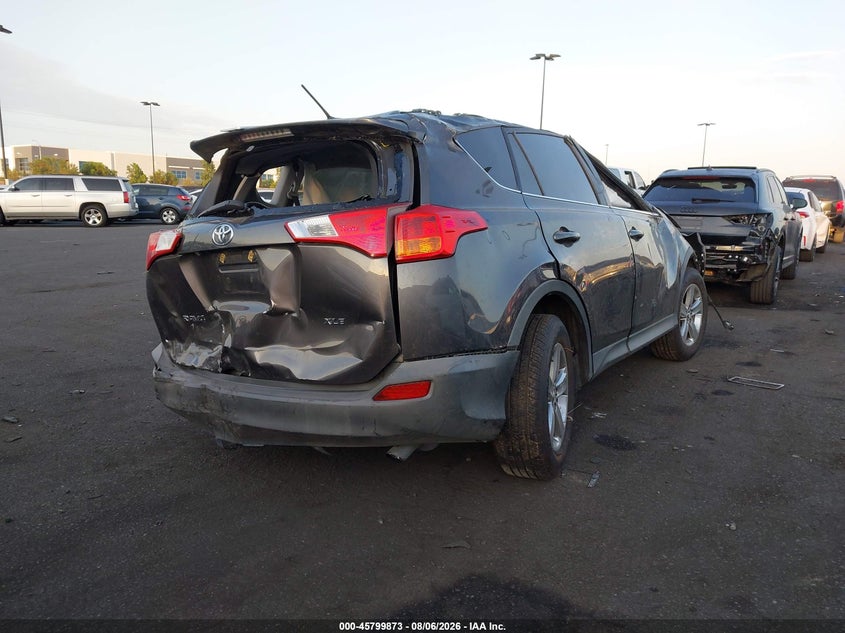 Vin: 2t3wfrev8fw197795, lot: 46298704, toyota rav4 xle 20154