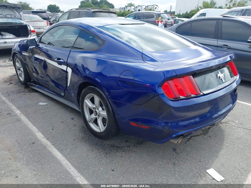 Vin: 1fa6p8am5g5265702, lot: 46298722, ford mustang v6 20163
