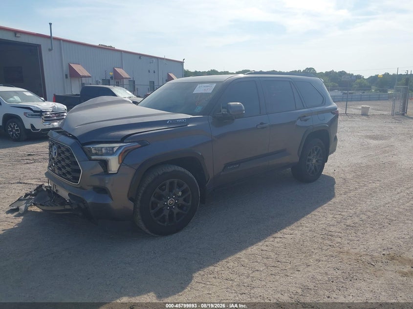 Vin: 7svaaaba0px005378, lot: 46298724, toyota sequoia platinum 20232