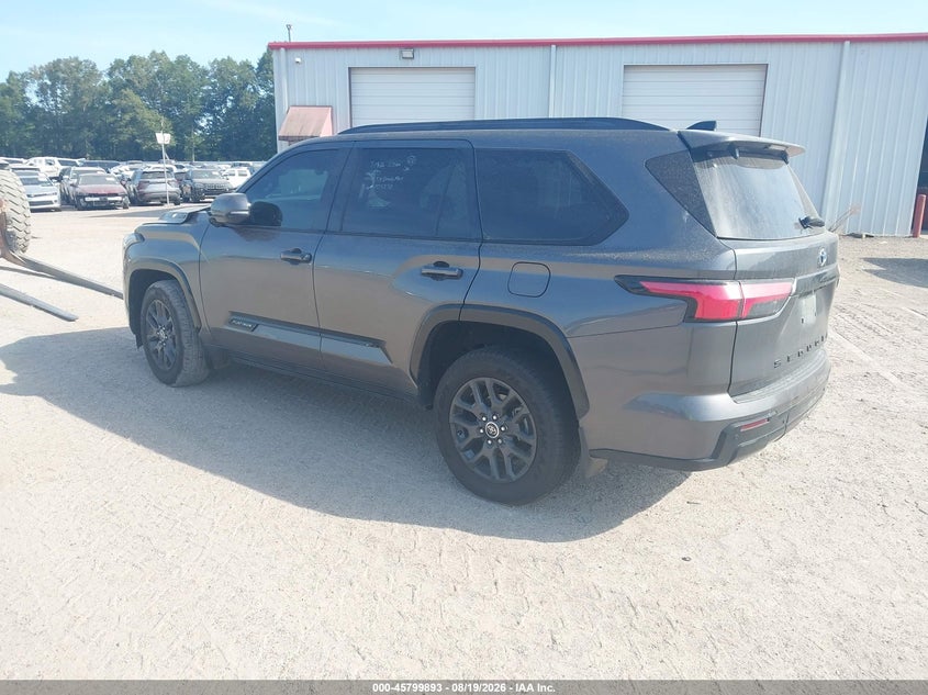 Vin: 7svaaaba0px005378, lot: 46298724, toyota sequoia platinum 20233