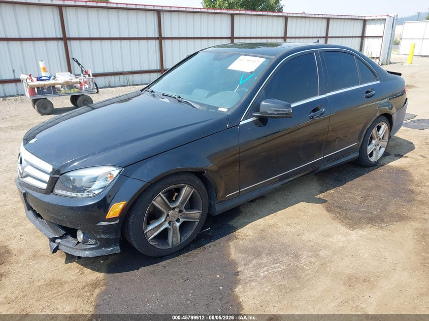 Vin: wddgf8bb5ar088279, lot: 46298743, mercedes-benz c 300 luxury 4matic/sport 4matic 20102