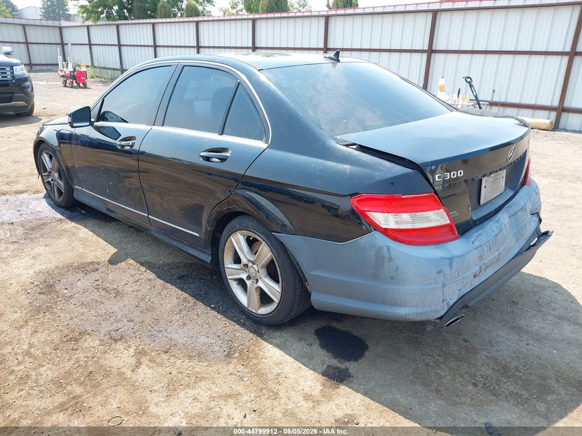 Vin: wddgf8bb5ar088279, lot: 46298743, mercedes-benz c 300 luxury 4matic/sport 4matic 20103