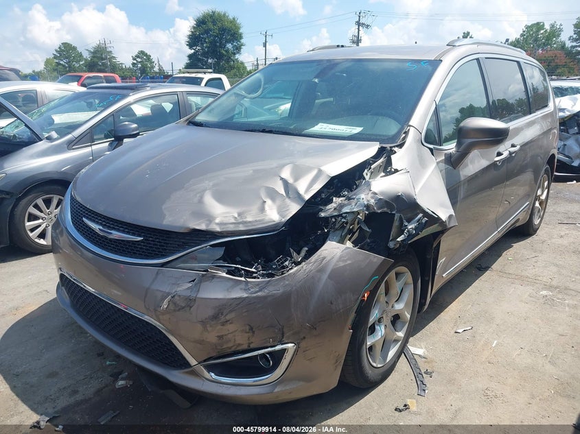 Vin: 2c4rc1eg9hr570509, lot: 46298744, chrysler pacifica touring-l plus 20172