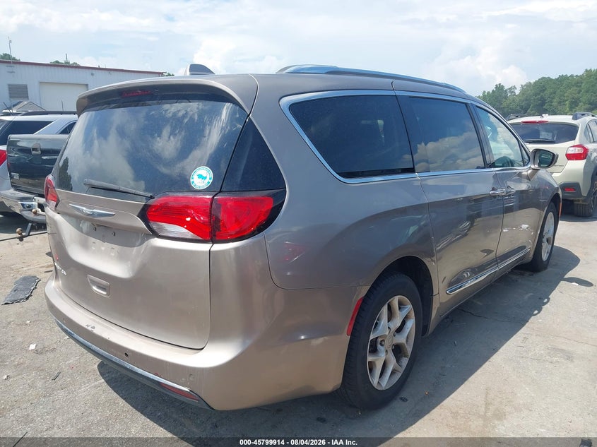 Vin: 2c4rc1eg9hr570509, lot: 46298744, chrysler pacifica touring-l plus 20174