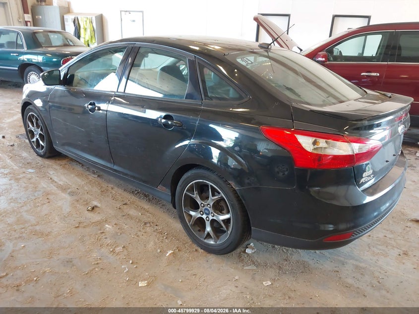 Vin: 1fadp3f25el398082, lot: 46298760, ford focus se 20143