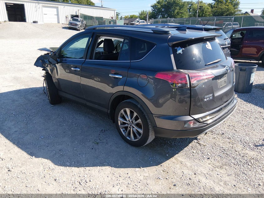 Vin: 2t3yfrev0hw395427, lot: 46298766, toyota rav4 limited 20173