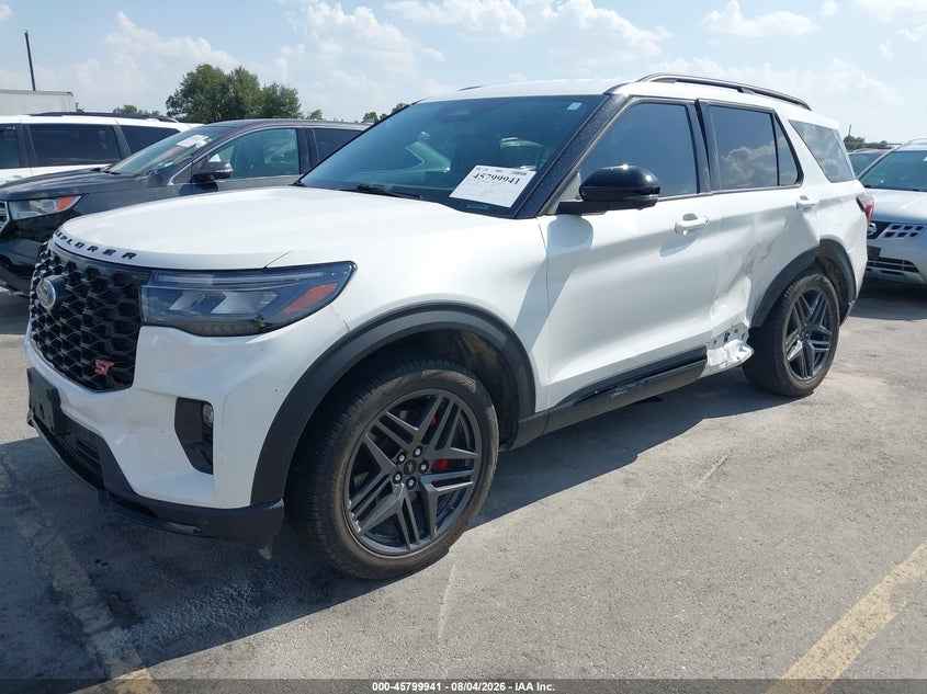 Vin: 1fmwk7gc2sgc76392, lot: 46298772, ford explorer st 20252