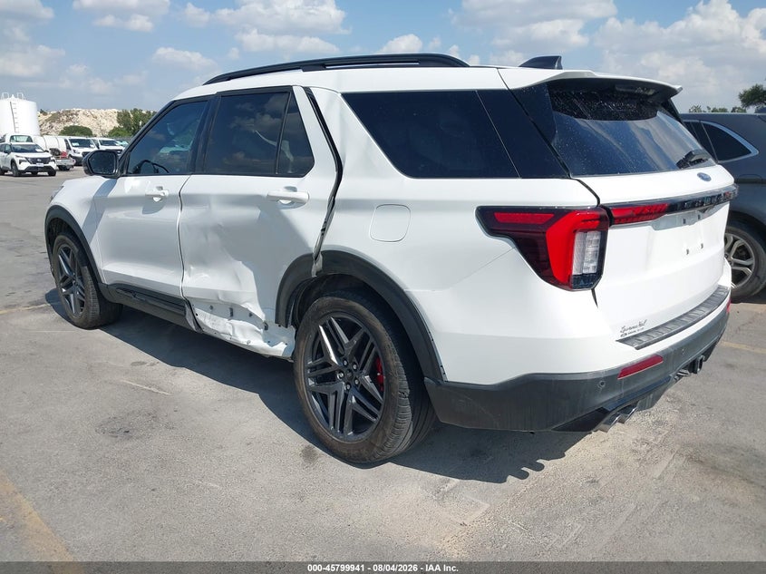 Vin: 1fmwk7gc2sgc76392, lot: 46298772, ford explorer st 20253