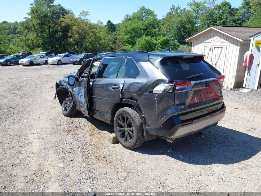 Vin: 4t3e6rfv3pu119064, lot: 46298775, toyota rav4 hybrid xse 20233