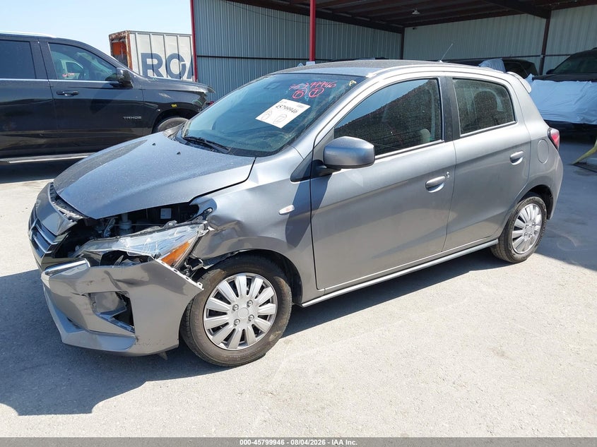 Vin: ml32auhj9mh013978, lot: 46298777, mitsubishi mirage carbonite edition/es/le 20212