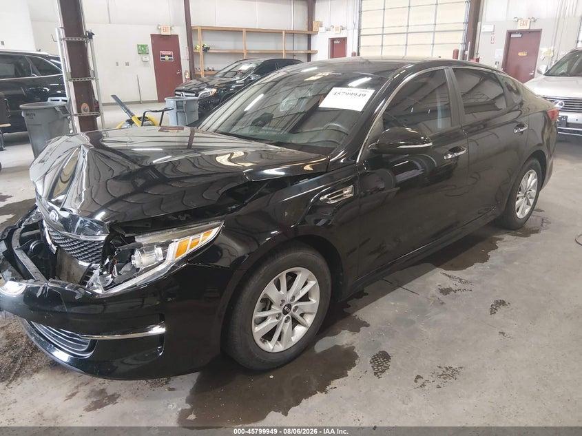 Vin: 5xxgt4l30gg039182, lot: 46298780, kia optima lx 20162
