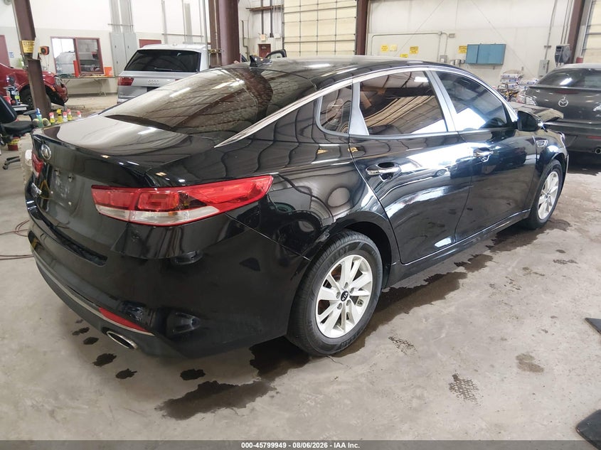 Vin: 5xxgt4l30gg039182, lot: 46298780, kia optima lx 20164