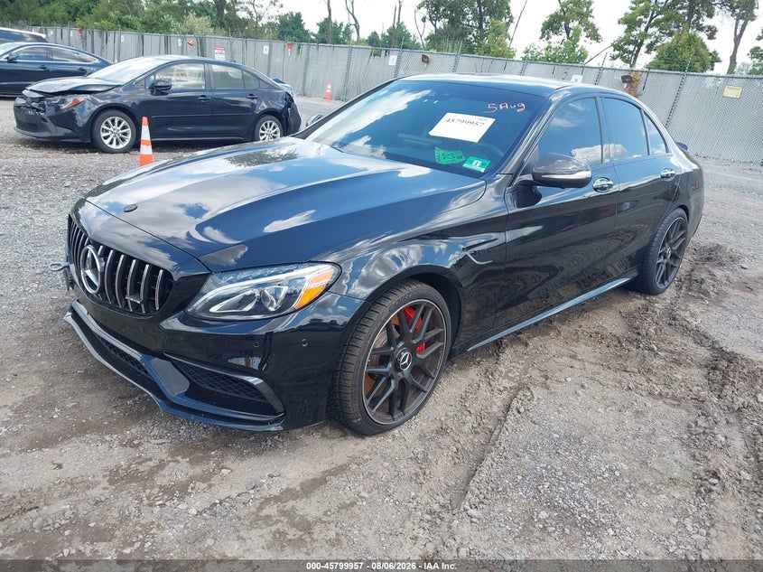 Vin: 55swf8hb5hu189110, lot: 46298788, mercedes-benz amg c 63 s 20172