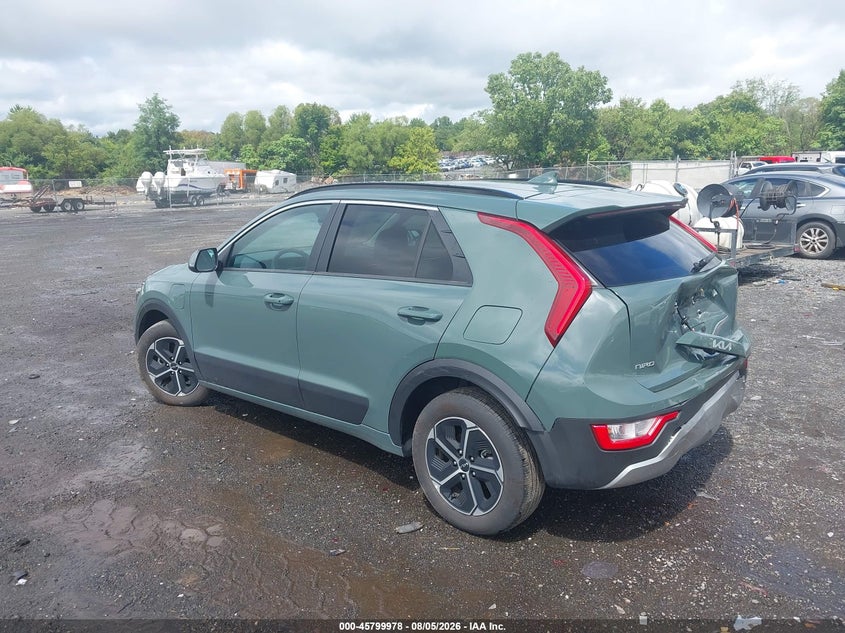 Vin: kndcs3lfxr5171623, lot: 46298809, kia niro plug-in hybrid ex 20243