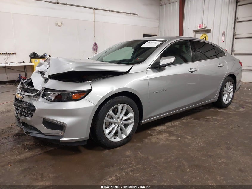 Vin: 1g1ze5st8gf171043, lot: 46298816, chevrolet malibu 1lt 20162