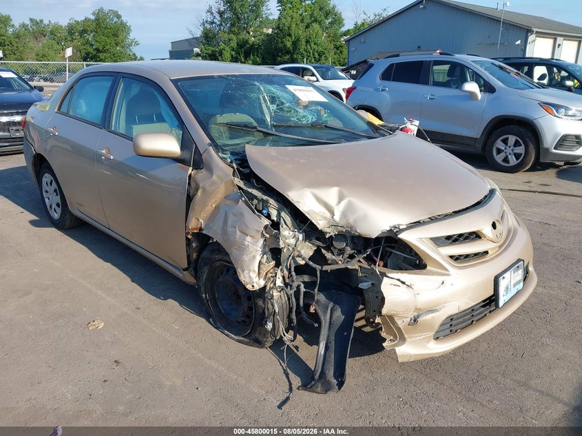 Vin: 2t1bu4ee3bc591104, lot: 46298845, toyota corolla le 2011 img_1