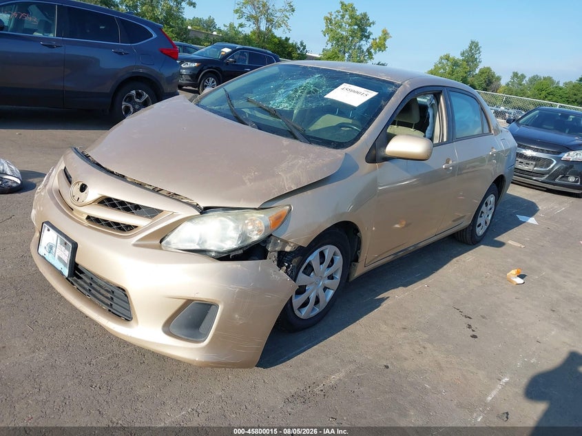 Vin: 2t1bu4ee3bc591104, lot: 46298845, toyota corolla le 20112