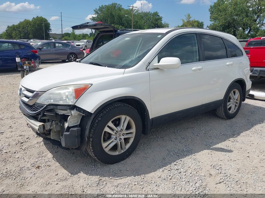 Vin: 5j6re4h77al068968, lot: 46298847, honda cr-v ex-l 20102