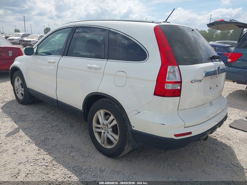 Vin: 5j6re4h77al068968, lot: 46298847, honda cr-v ex-l 20103