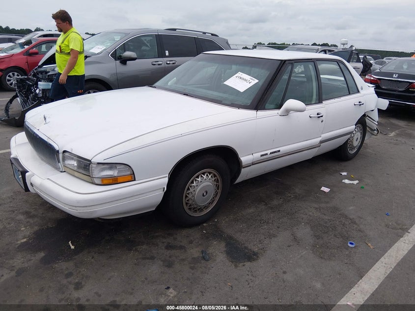 1995 Buick Park Avenue, Rear, IAAI, VIN 1G4CW52K4SH639019 — photo 2