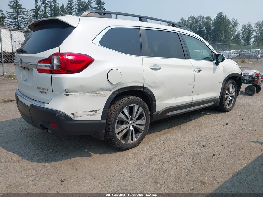 Vin: 4s4wmard9n3441573, lot: 46298873, subaru ascent touring 20224