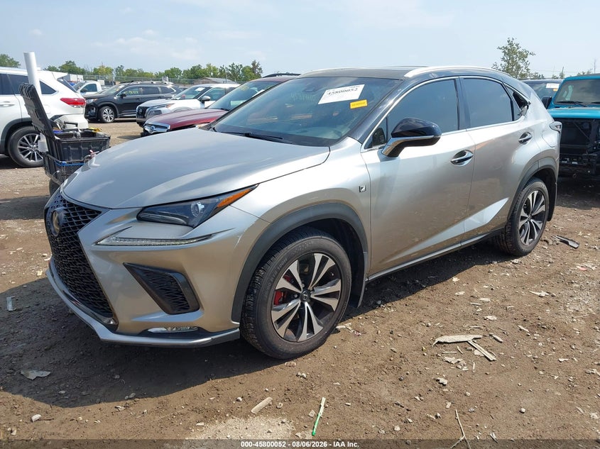 Vin: jtjbarbz7k2190177, lot: 46298883, lexus nx 300 f sport 20192