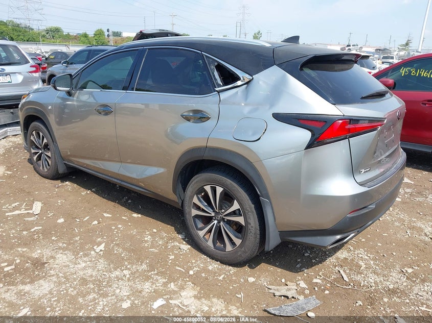 Vin: jtjbarbz7k2190177, lot: 46298883, lexus nx 300 f sport 20193