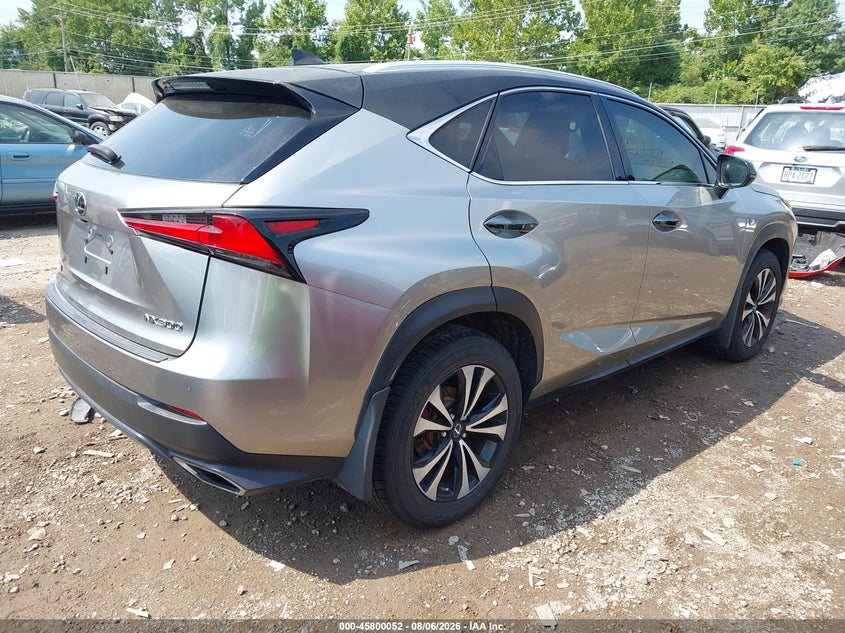 Vin: jtjbarbz7k2190177, lot: 46298883, lexus nx 300 f sport 20194