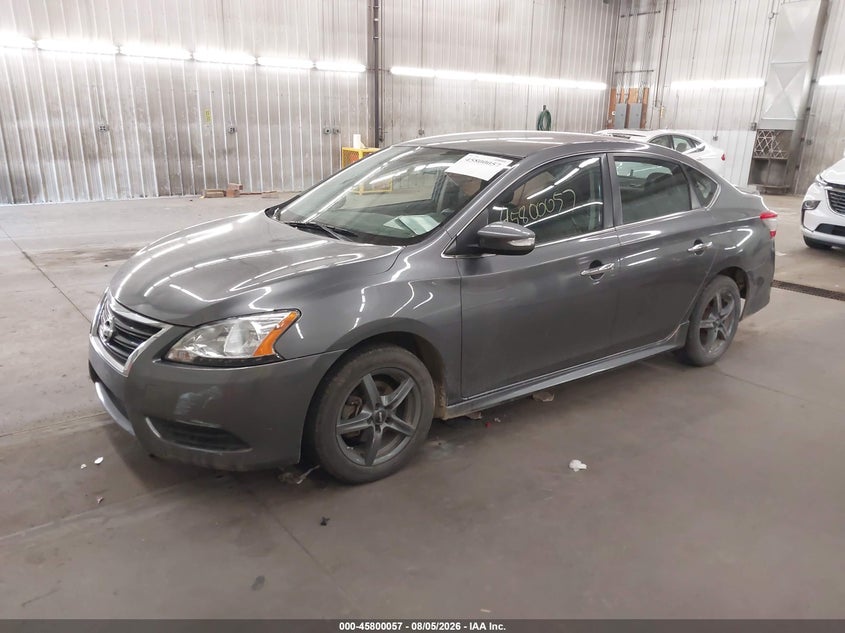 Vin: 3n1ab7ap8fy270145, lot: 46298888, nissan sentra sr 20152