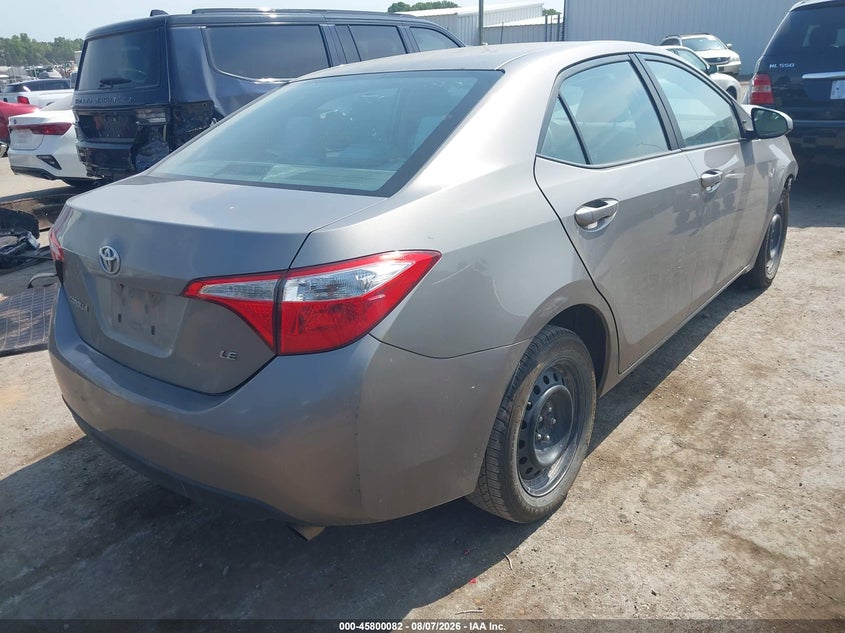 Vin: 2t1burhe3gc656808, lot: 46298913, toyota corolla le 20164