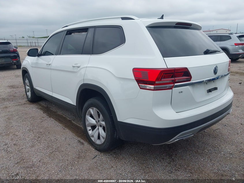 Vin: 1v2ur2ca6kc560063, lot: 46298918, volkswagen atlas 3.6l v6 se w/technology 20193