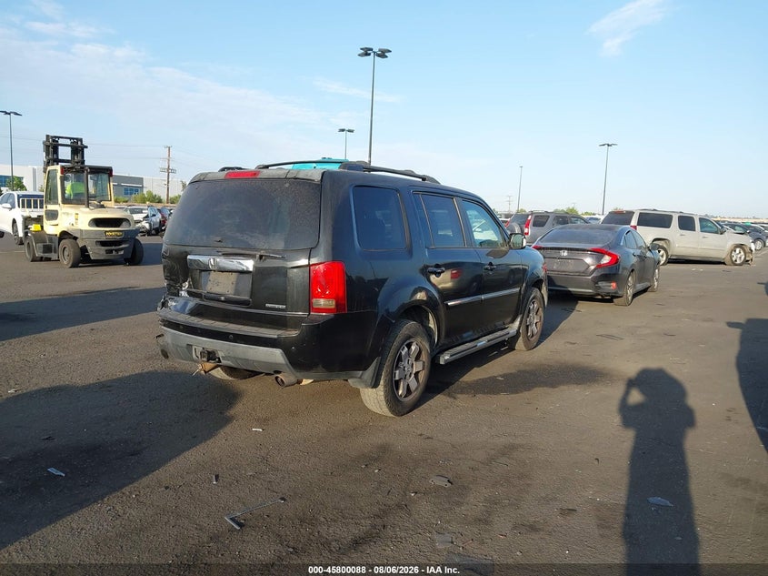 Vin: 5fnyf3h91bb010725, lot: 46298919, honda pilot touring 20114