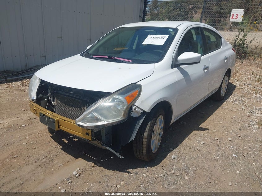 Vin: 3n1cn7ap0gl826608, lot: 46298935, nissan versa 1.6 s/1.6 s+/1.6 sl/1.6 sv 20162