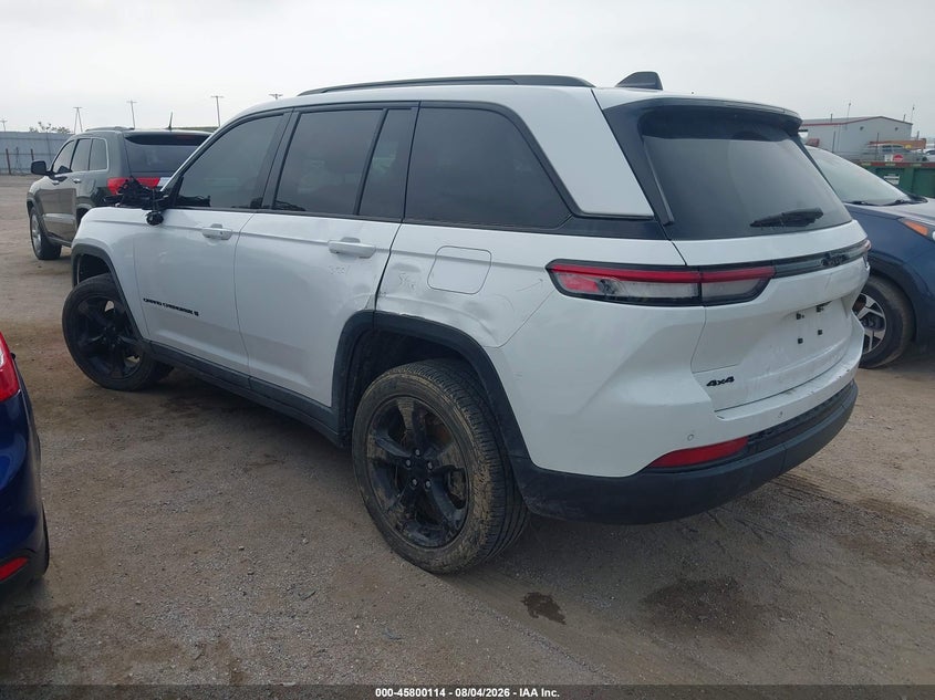 Vin: 1c4rjhag0rc103588, lot: 46298945, jeep grand cherokee altitude x 4x4 20243