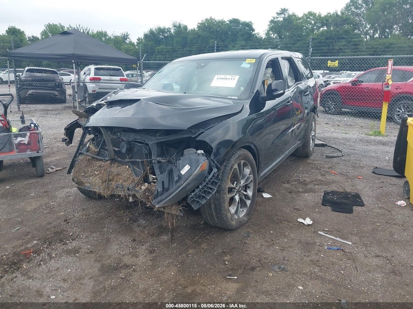 Vin: 1c4sdjct9lc114834, lot: 46298946, dodge durango r/t 20202
